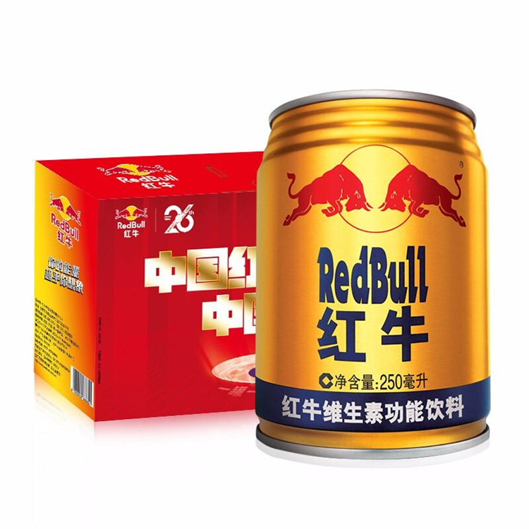 红牛 维生素 功能饮料 250ml*12罐 (单位：箱)