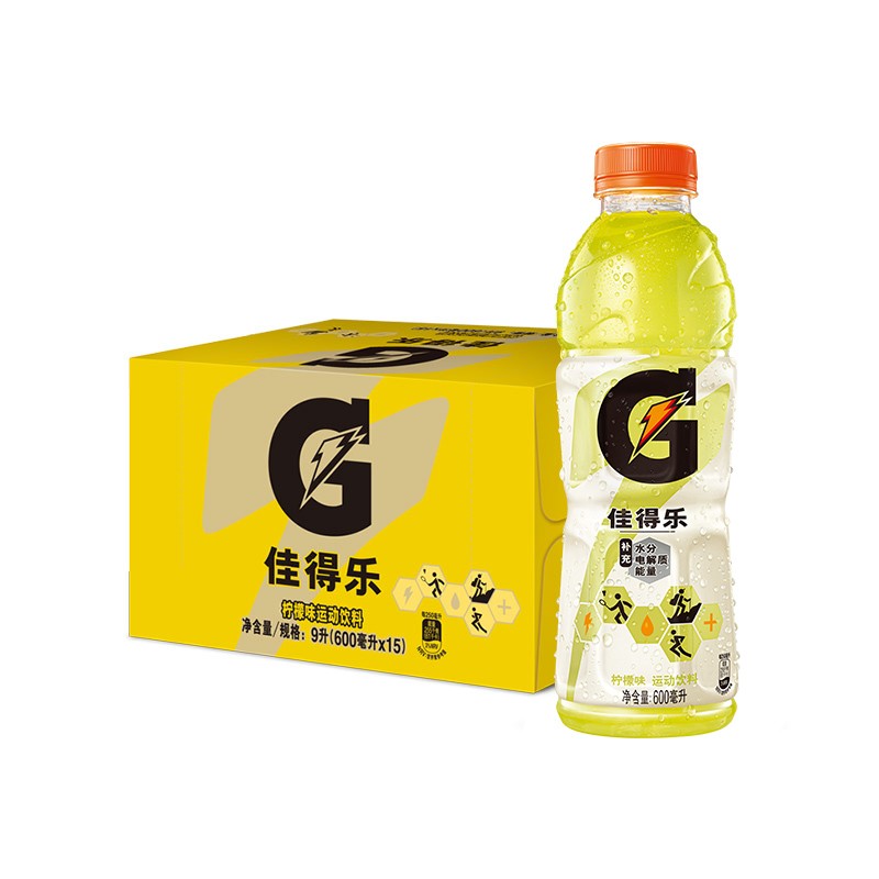 百事可乐/PEPSI-COLA 柠檬味 401-600ml 15瓶（箱）