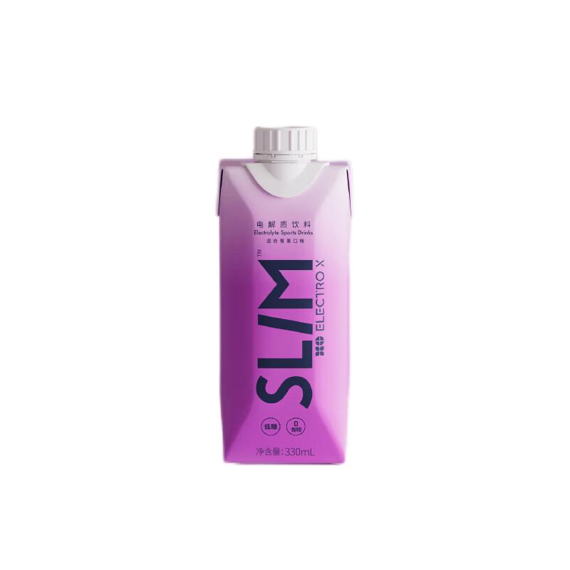 ELECTROX SLIM电解质饮料0添加混合莓果风味果汁 330ml*12（瓶）