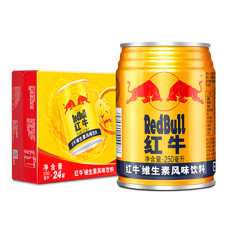 红牛（Red Bull）250ml功能饮料(单位：瓶)