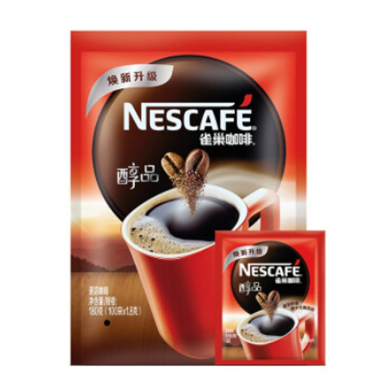 雀巢(Nestle) 速溶咖啡1.8g*100包 2袋/组 （单位：组）