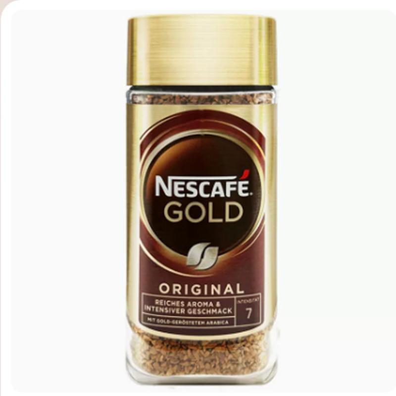 雀巢（Nestle）咖啡醇品瓶装金装原味200g（瓶）