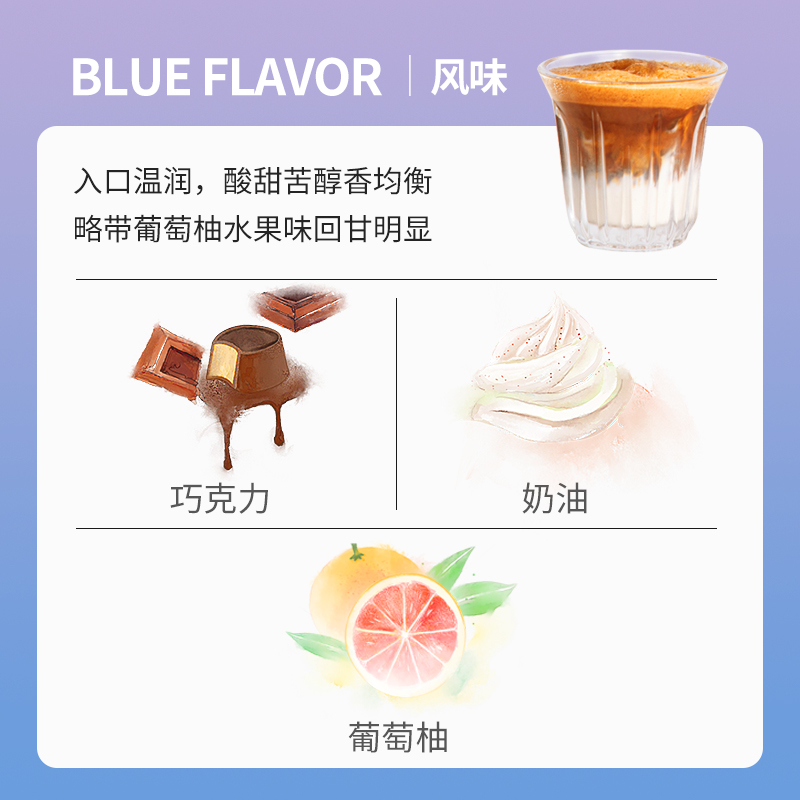 咖啡小镇(CafeTown)蓝山风味 意式精品咖啡豆 中度烘焙454g(袋)