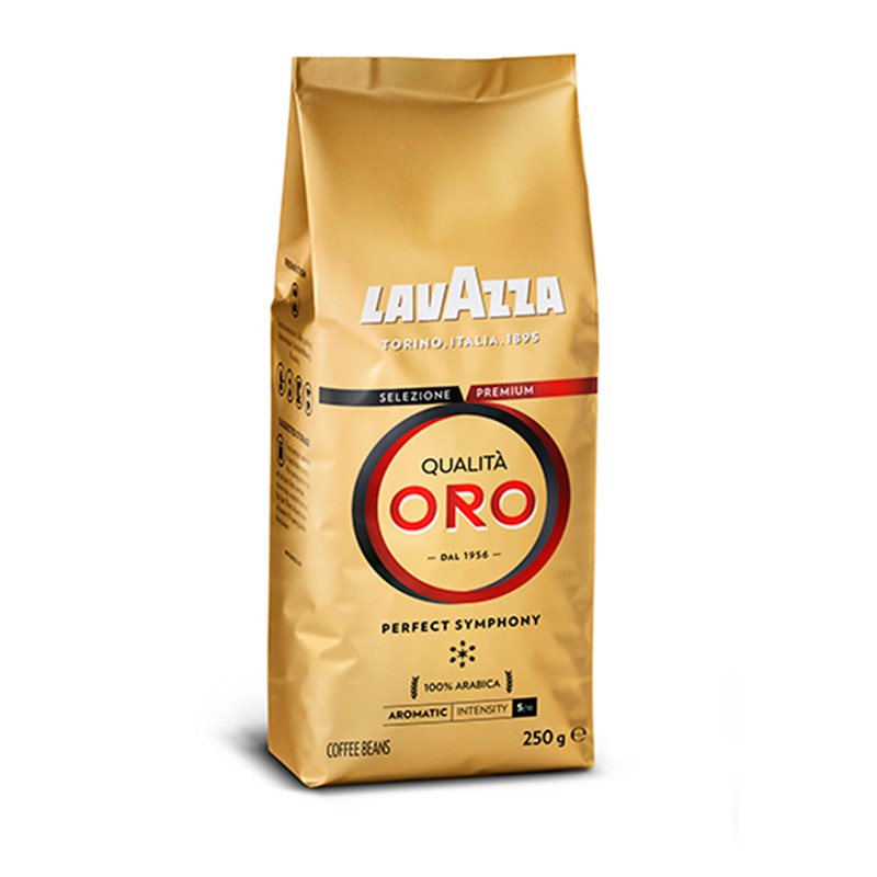 拉瓦萨LAVAZZA 意大利进口 阿拉比卡拼配 欧罗金咖啡豆250g（单位：袋）