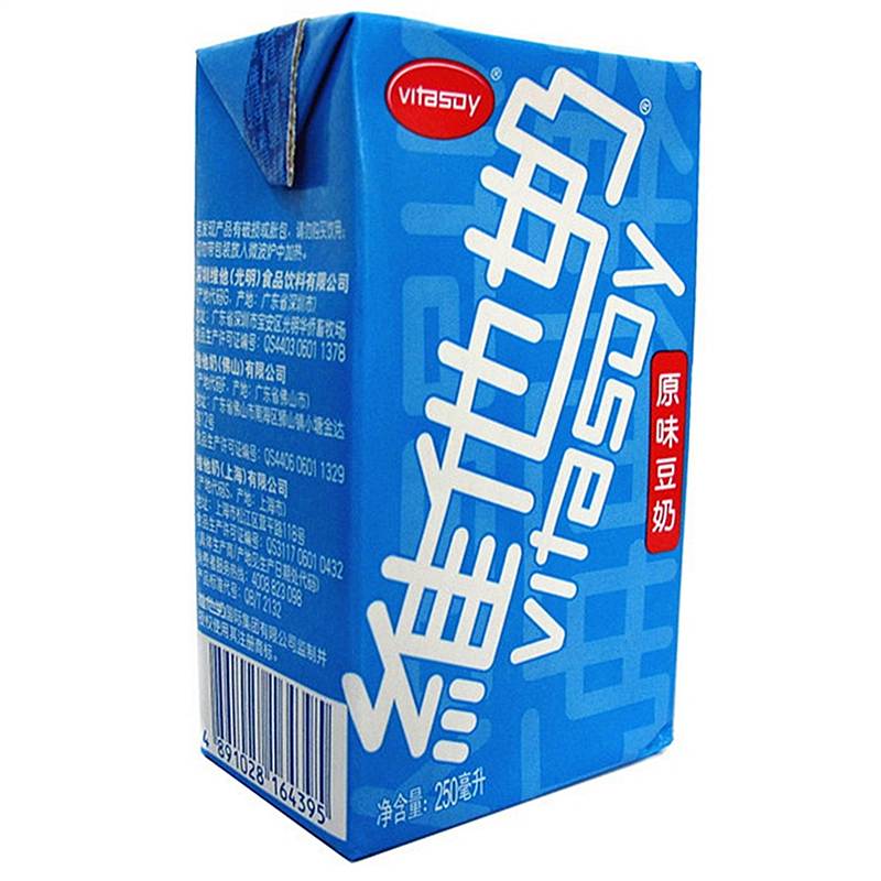 维他奶原味豆奶250ml(16盒/箱)(箱)
