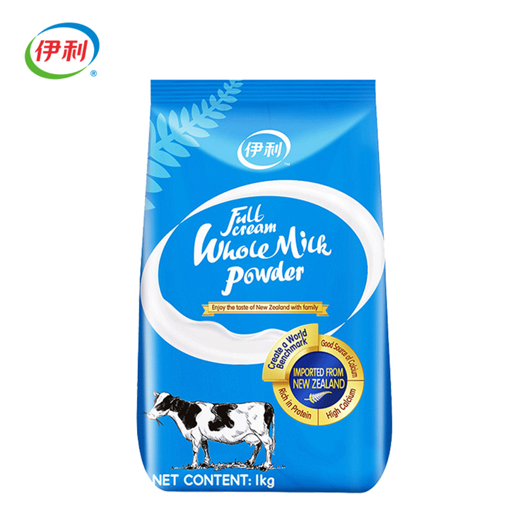 伊利 新西兰进口全脂奶粉1kg （单位:袋）