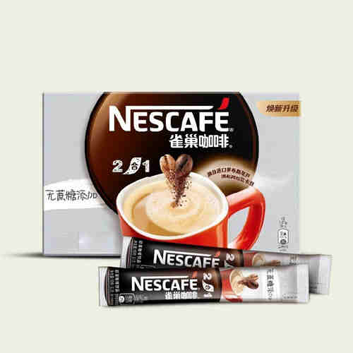 雀巢咖啡无蔗糖添加 77g(7条*11g）（盒） 6917878047898 类型：通用