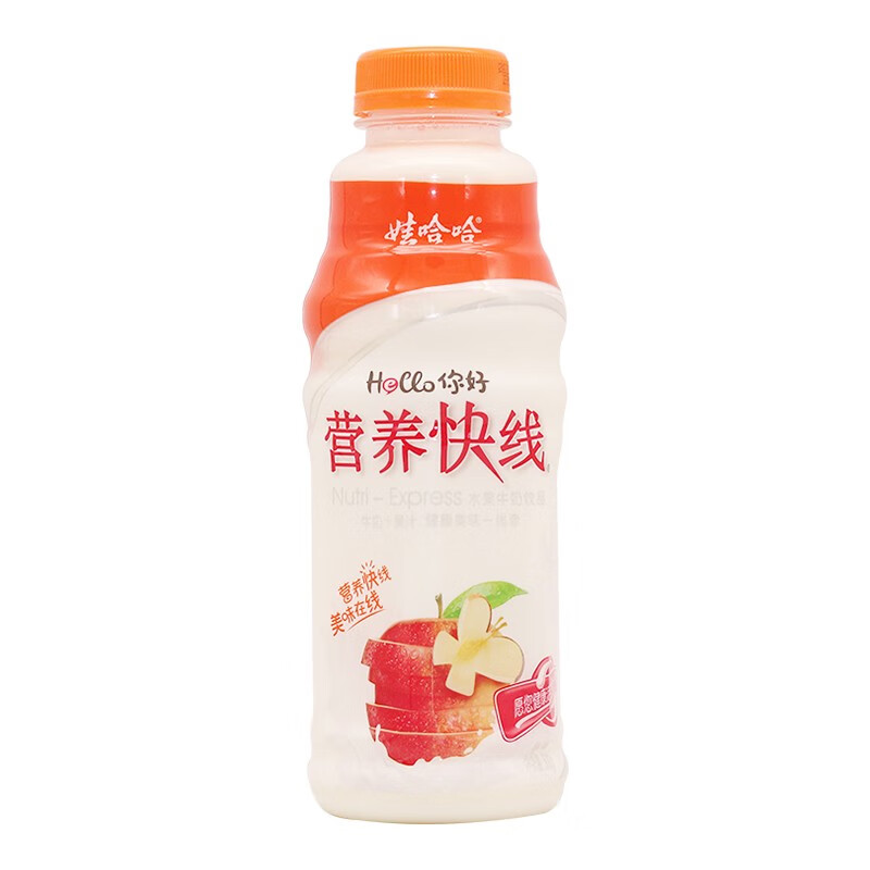 娃哈哈营养快线水果牛奶原味500ml（单位：瓶）