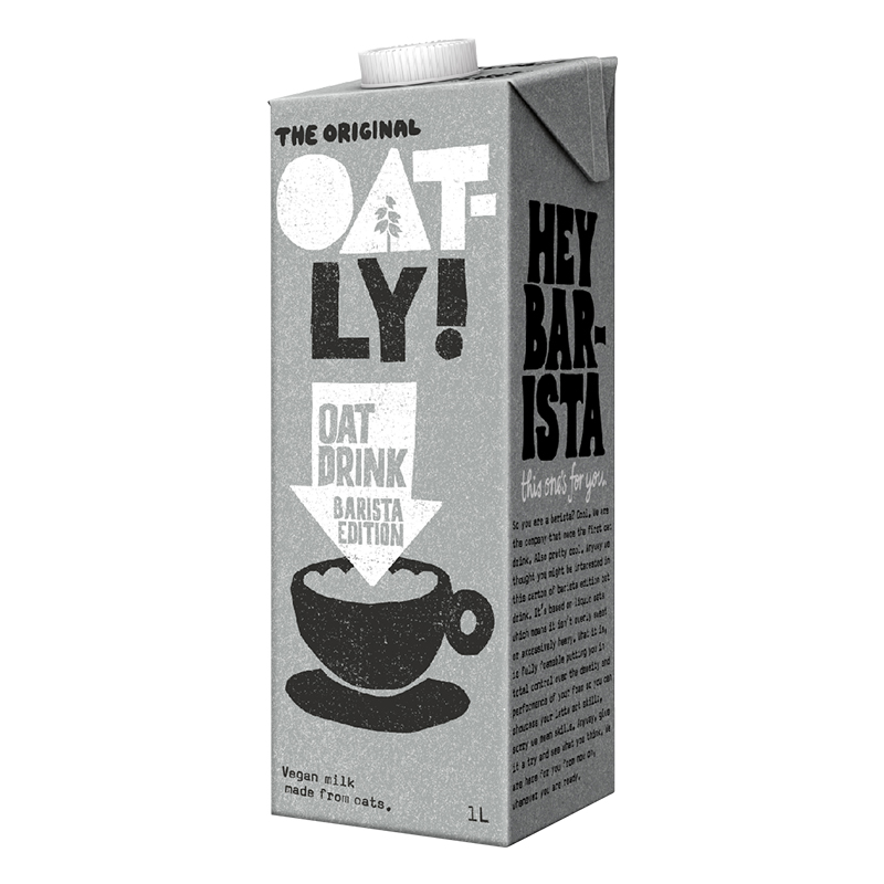 噢麦力 OATLY 咖啡大师燕麦奶 咖啡伴侣谷物 1L（单位：瓶）