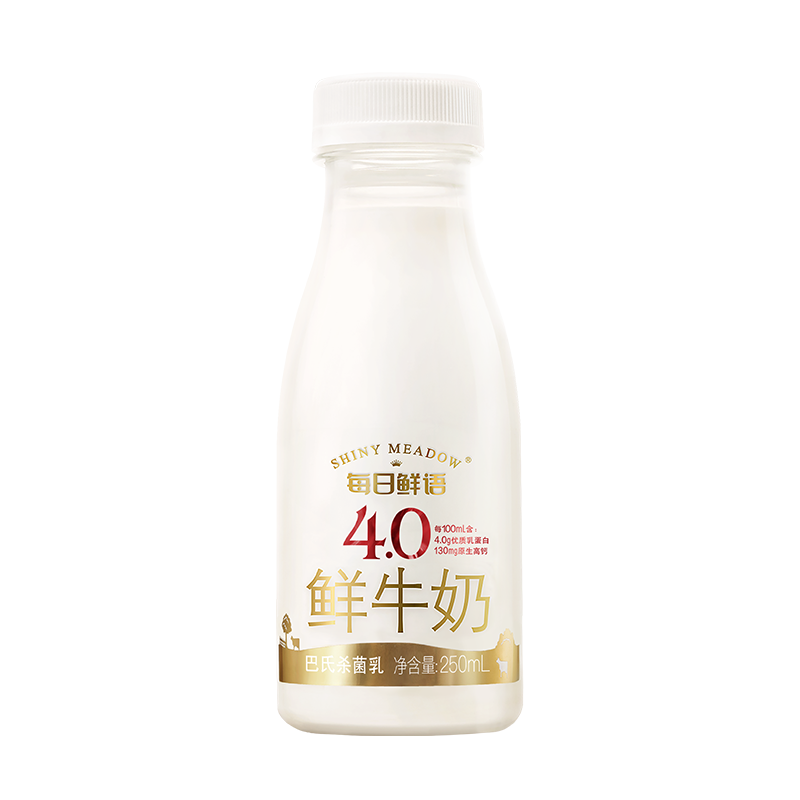 每日鲜语PRO4.0鲜牛奶PET瓶250ml*12瓶奶制品(单位：组)