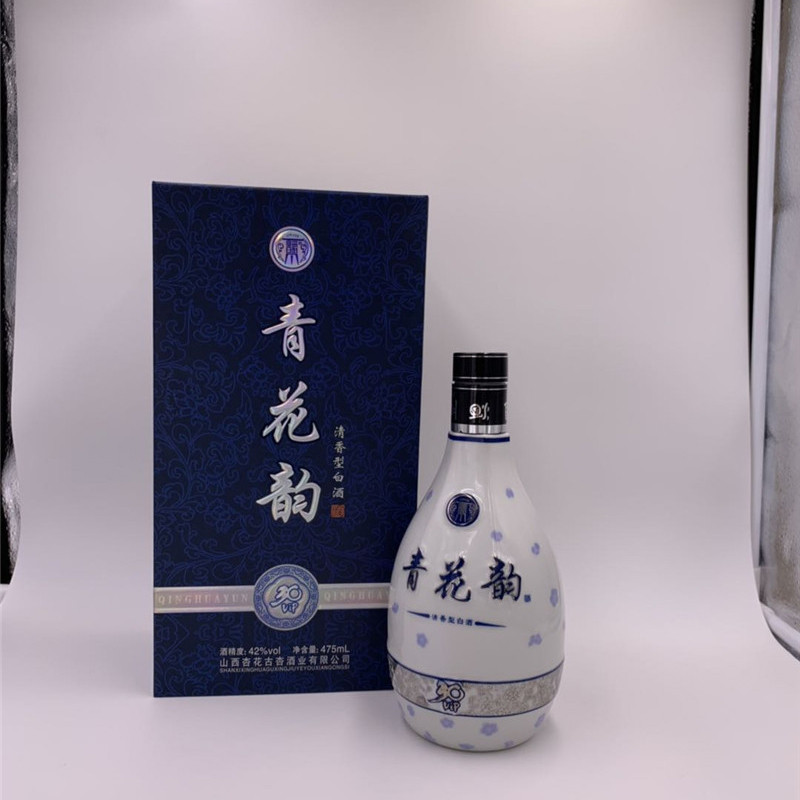 晋爵青花韵 42°柔30年清香型白酒 500ml/瓶 (单位：瓶)