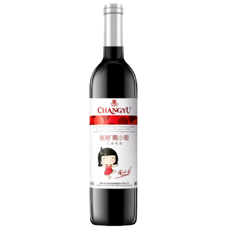 张裕（CHANGYU）葡小萄 甜红葡萄酒750ml 国产红酒(单位：瓶)