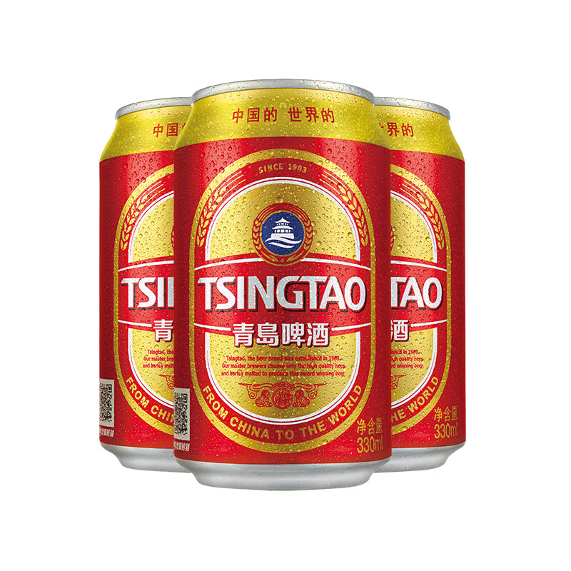 青岛啤酒（TsingTao）红金9度330ml*9罐（单位：箱）