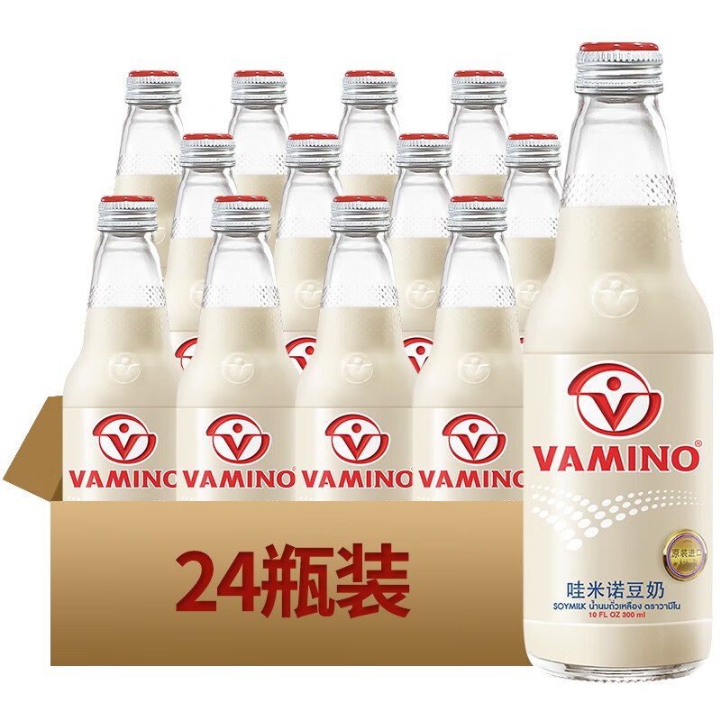 哇米诺 泰国原装进口 原味豆奶饮料300ml（单位：瓶）