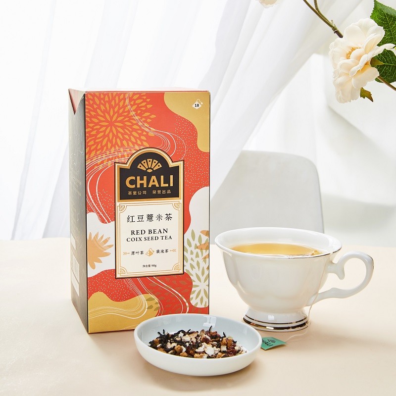 茶里CHALI 养生茶叶 红豆薏米茶5g*18包（单位：盒）