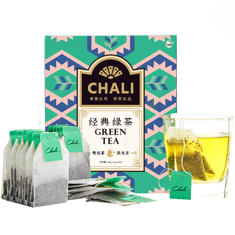 茶里ChaLi滤纸包经典绿茶200g（单位：盒）