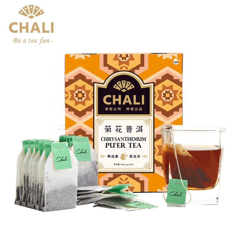 茶里ChaLi滤纸包菊花普洱200g（单位：盒）