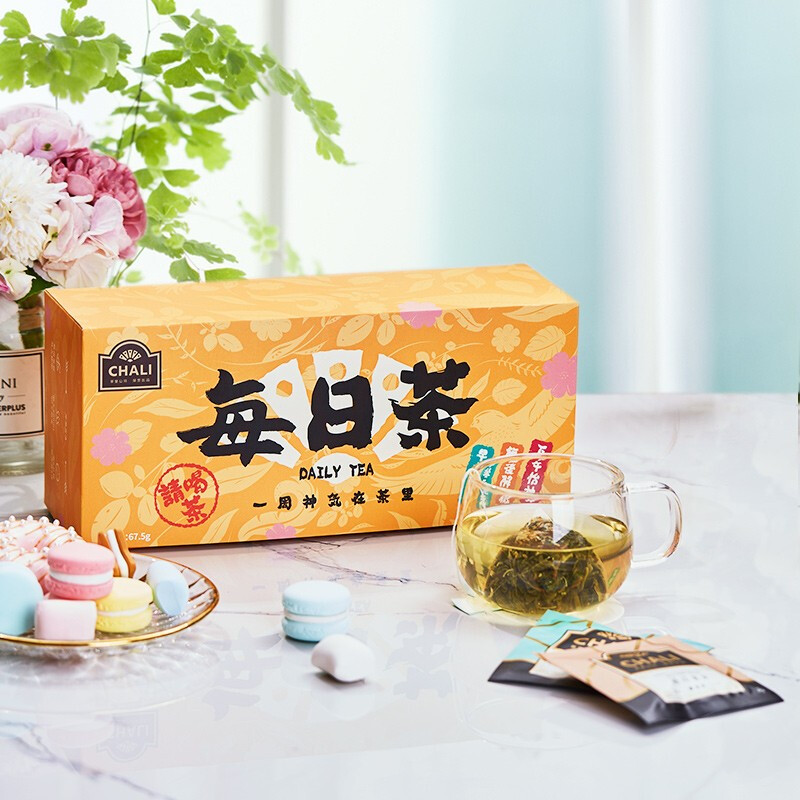 茶里（ChaLi）每日茶21包盒装63.5g袋泡茶（单位：盒）