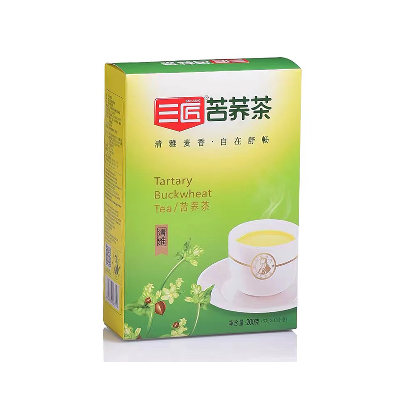 三匠 苦荞茶 盐源纯苦荞茶200g/盒（单位：盒）
