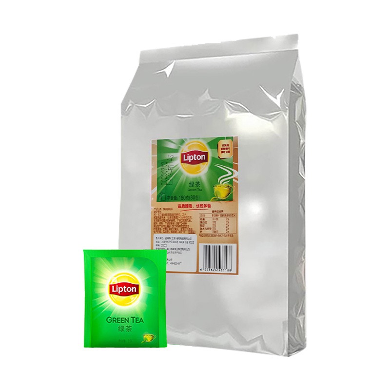 立顿茶包  绿茶独立包装80包（袋）