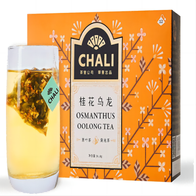 茶里（ChaLi）桂花乌龙袋泡茶盒装36g(单位：盒)