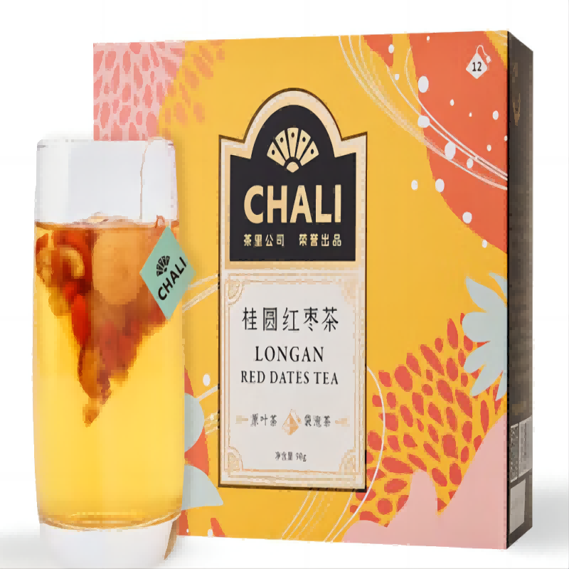 茶里（ChaLi）桂圆红枣袋泡茶盒装90g(单位：盒)