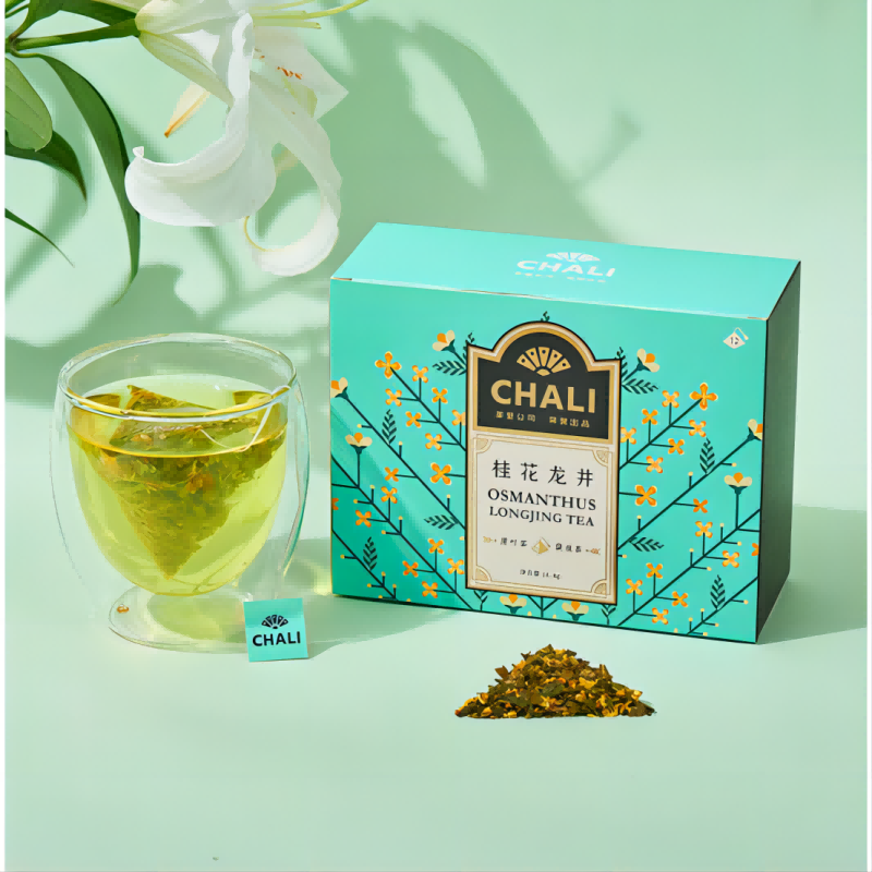 茶里（ChaLi）桂花龙井袋泡茶盒装24g(单位：盒)