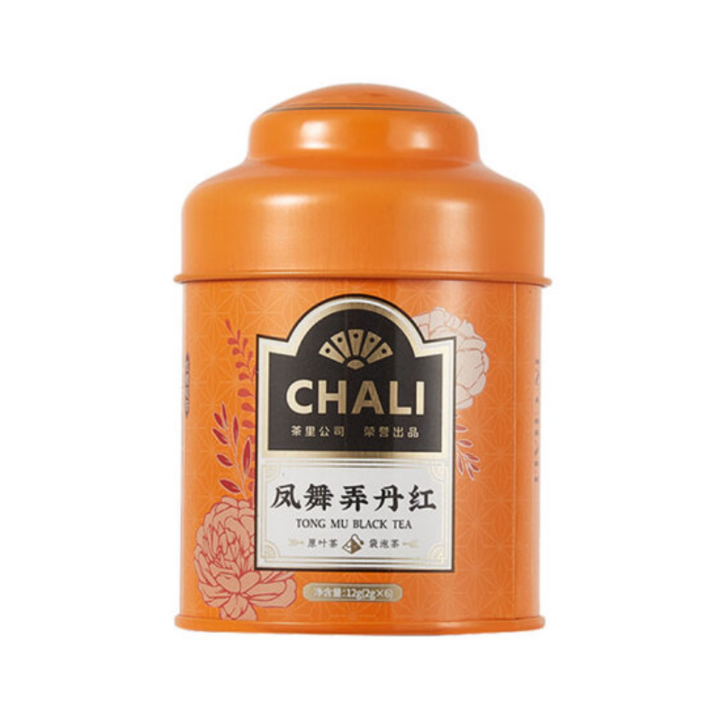茶里（ChaLi）舞弄丹红（桐木红茶）袋泡茶  6包罐装12g(单位：盒)