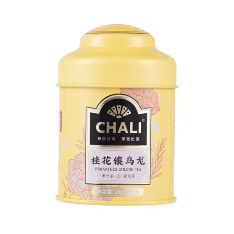 茶里（ChaLi）桂花镶乌龙袋泡茶  18g（3g×6包） /罐    (单位：罐)