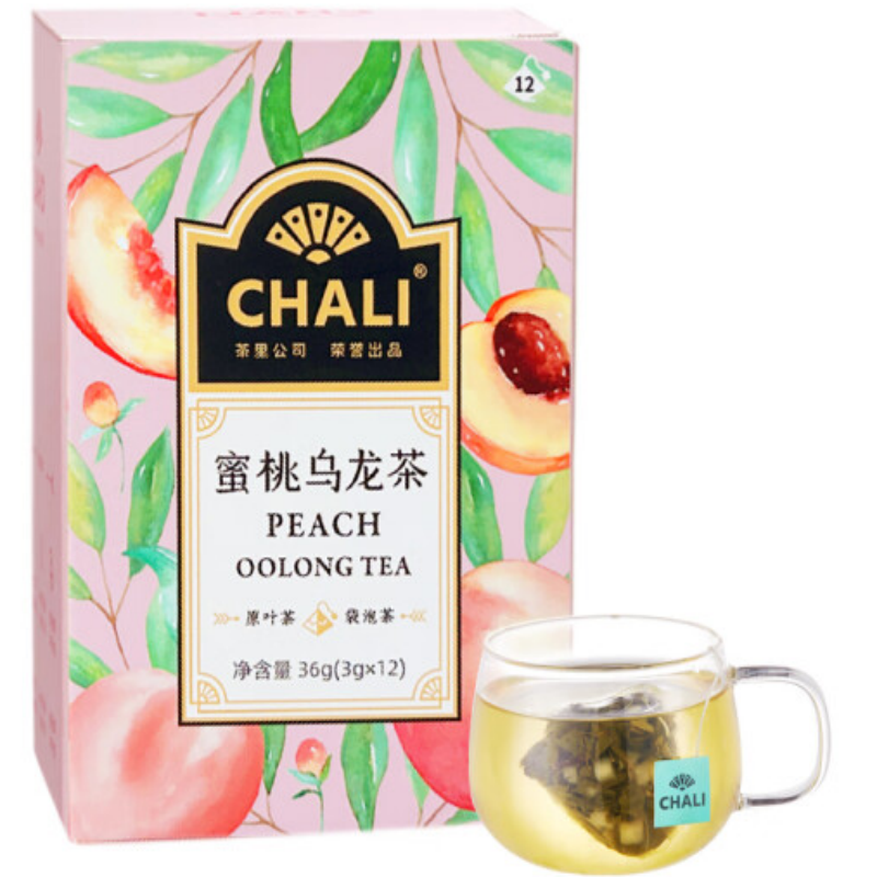 茶里（ChaLi）蜜桃乌龙茶36g袋泡茶(单位：盒)