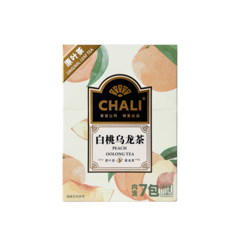 茶里（ChaLi）白桃乌龙茶袋泡茶  2.5g/包 7包/盒(单位：盒)