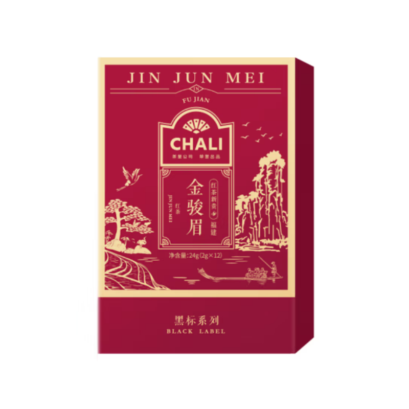 茶里ChaLi 黑标红茶系列-英红九号袋泡茶24g（2g×12）/盒(单位：盒)