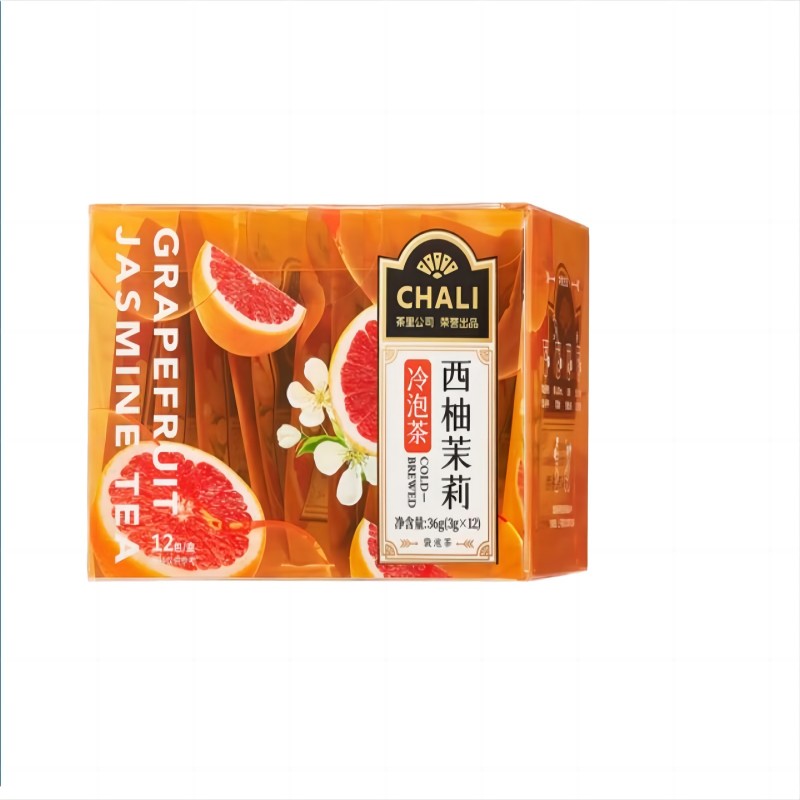 茶里（ChaLi）茶里西柚茉莉冷泡茶盒装36g（PET版）袋泡茶(单位：盒)