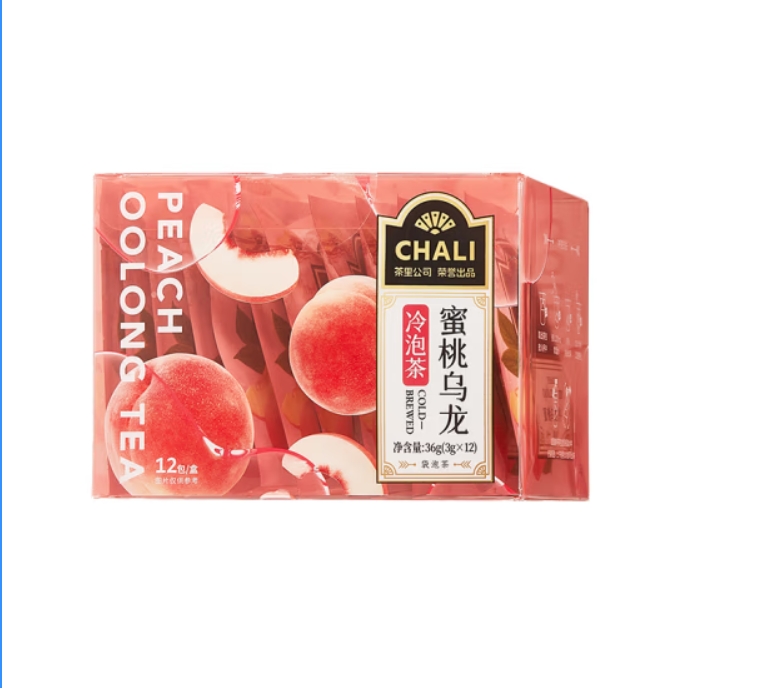 茶里（ChaLi）茶里蜜桃乌龙冷泡茶盒装36g（PET版）袋泡茶(单位：盒)