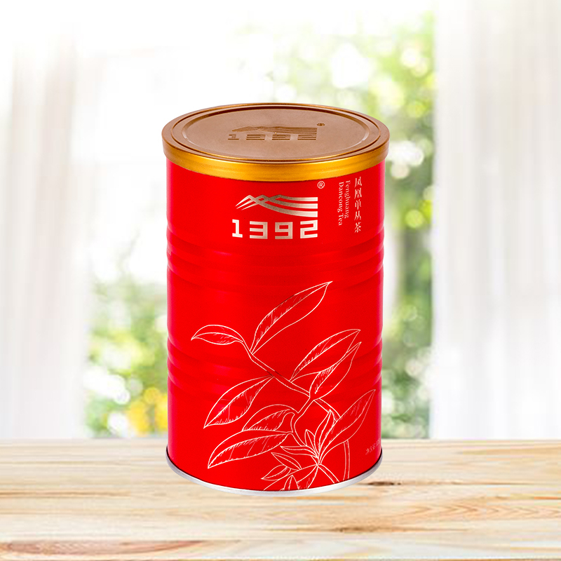 1392 天池茶业 凤凰单丛茶 凤凰展翅茶米罐红色蜜兰香浓香型 125g/罐 (单位：罐)