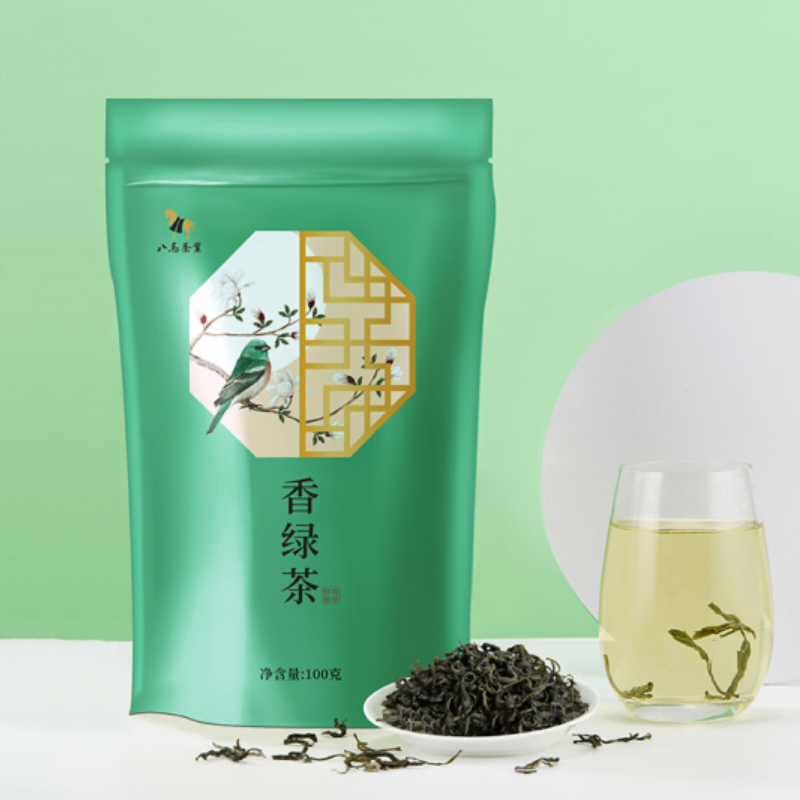 八马茶业BI0081香绿茶长炒青绿茶100g(袋)