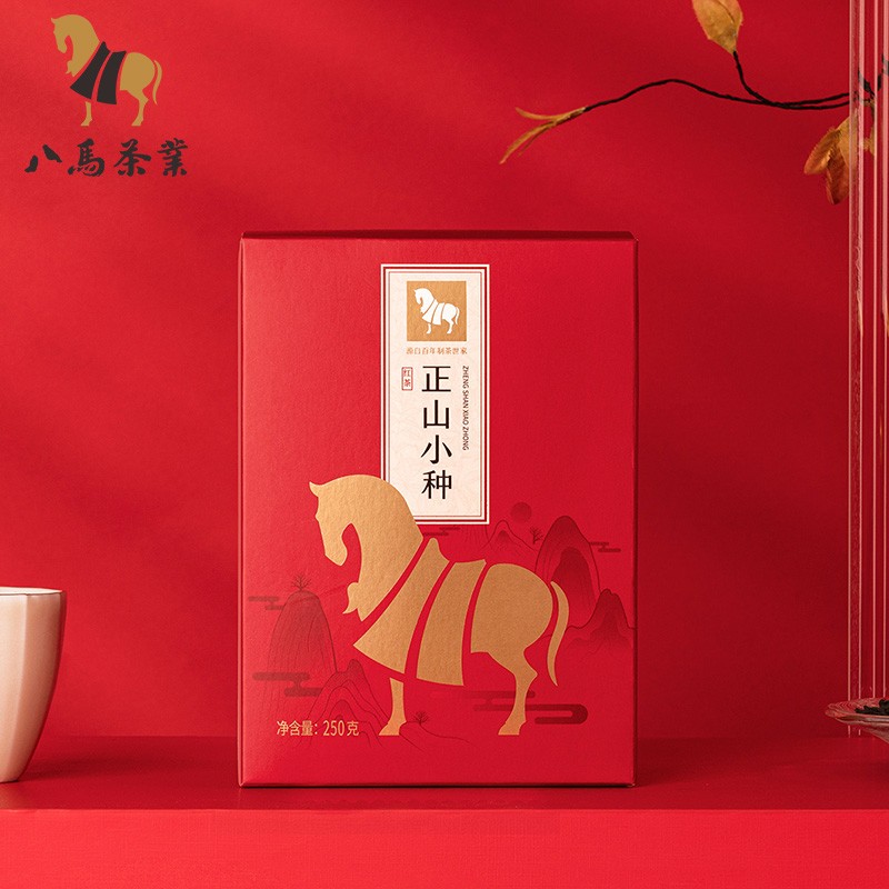 八马茶业D0183红茶正山小种（常规）250g/盒(盒)
