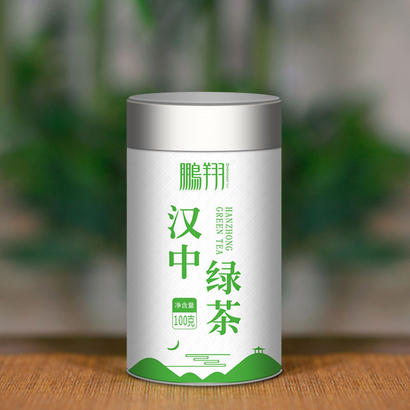 鹏翔汉中绿茶一级100g罐装（罐）