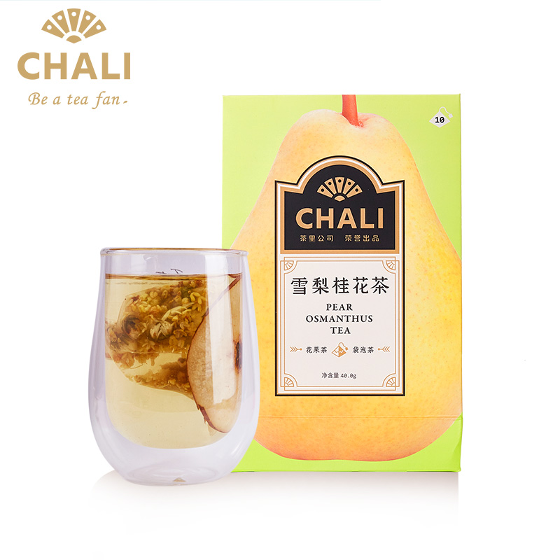 茶里（ChaLi）雪梨桂花茶盒装40g（单位：盒）