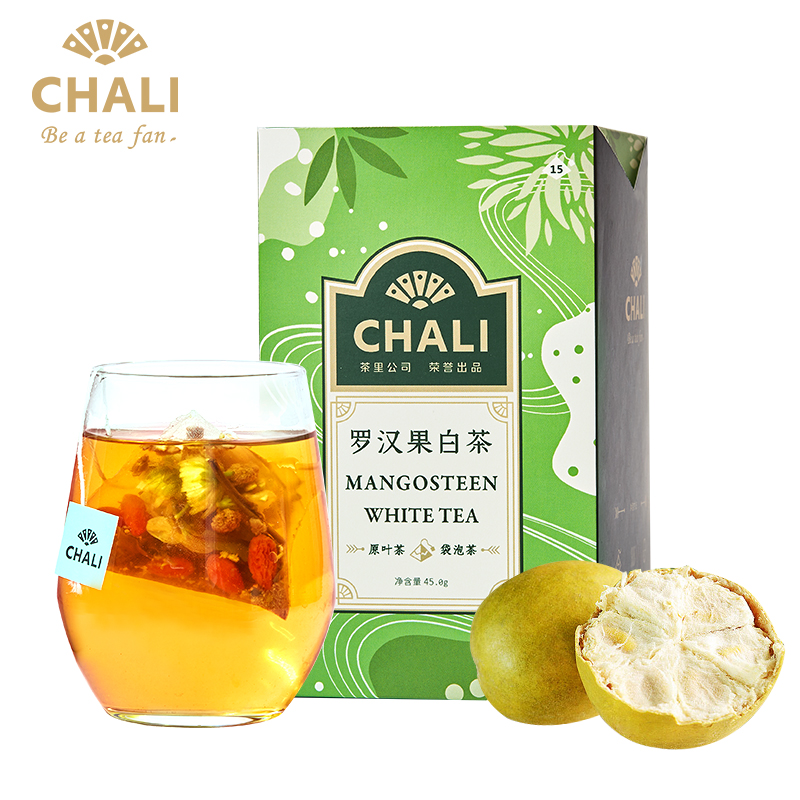 茶里（ChaLi）罗汉果白茶盒装45g（单位：盒）