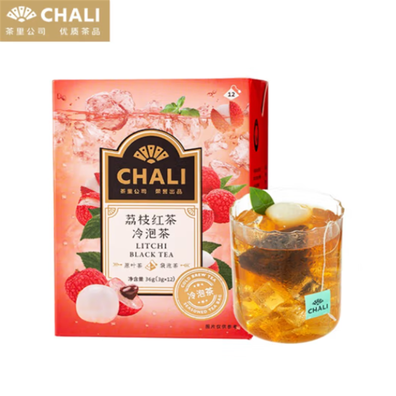 茶里（ChaLi）36g荔枝味红茶盒装（单位：盒）