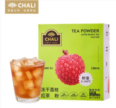 茶里（ChaLi）冻干荔枝红茶粉10g(盒）
