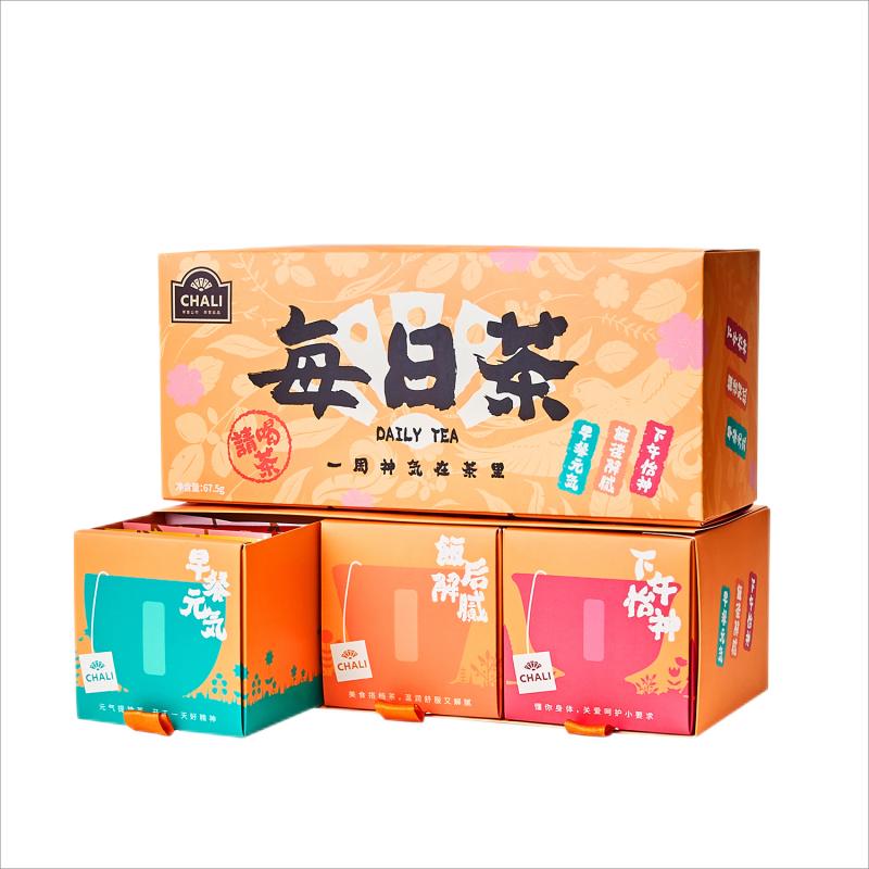 茶里（ChaLi）蜜桃乌龙桂花玫瑰花茶 63.5g（单位：盒）