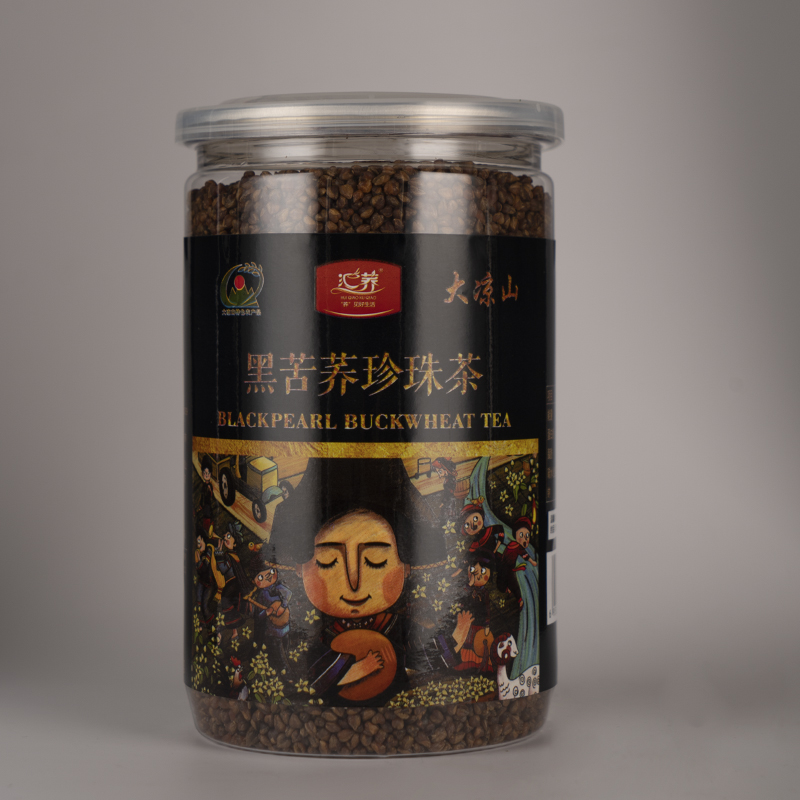 汇荞黑珍珠苦荞茶500g（罐）