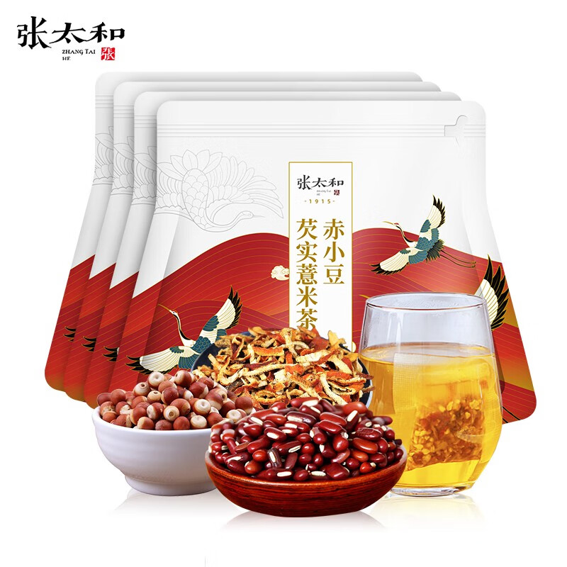 张太和 赤小豆芡实薏米茶150g（新款）*4袋