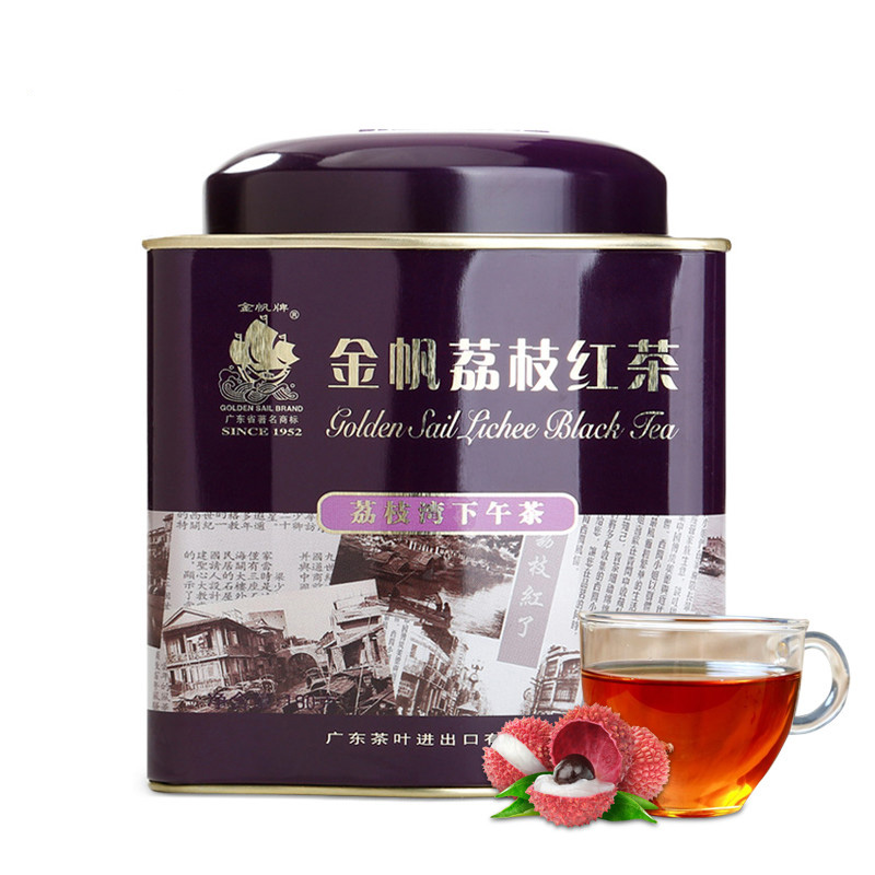 金帆牌 荔枝红茶（荔枝湾下午茶）180克 （单位：罐）