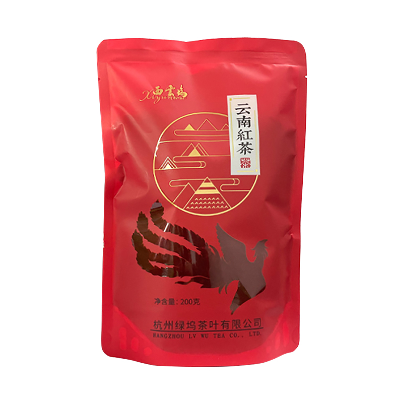 西云坞袋装云南红茶200克(单位：袋)