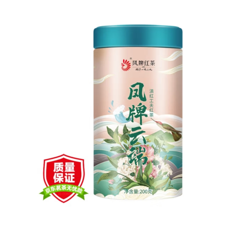 凤牌 云端·滇红工夫红茶 200g （单位：罐）