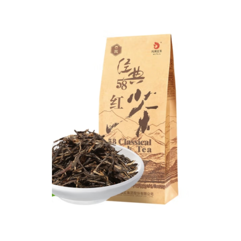 凤牌 经典58 滇红红茶 200g （单位：袋）