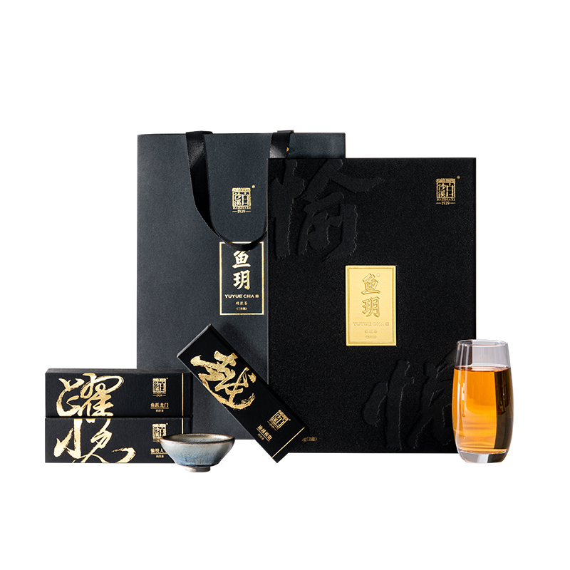 国产 玥茯茶黑茶+茶具(单位：盒)